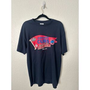 Vintage Chicago Cubs 2003 National League Champions Shirt Large MLB Baseball
